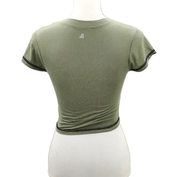 WeWoreWhat V Neck Tee Small - Picture 2 of 3